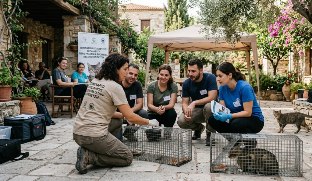 Κηφισιά: Δωρεάν σεμινάριο για αδέσποτες γάτες στο Άλσος